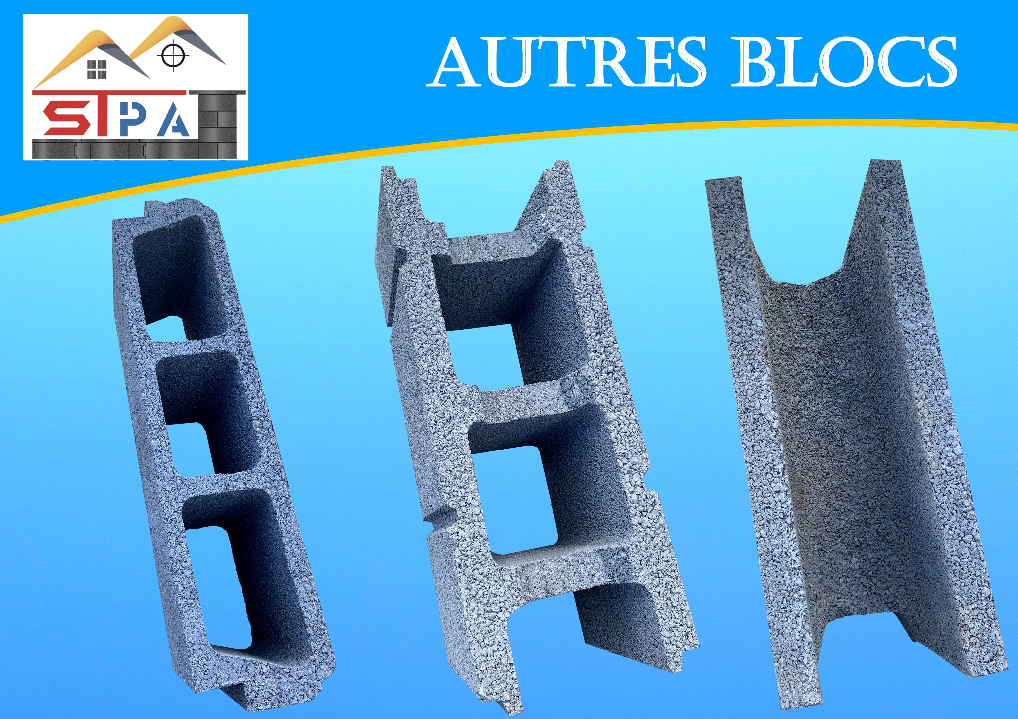 Autres blocs pour construction ou aménagement extérieur à la Réunion 974, livrable sur l'île